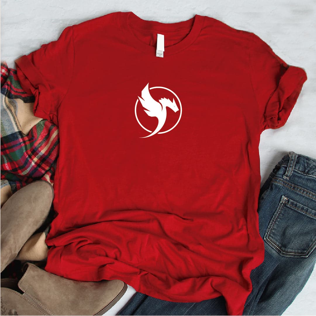 Camisa estampada tipo T- shirt dragon en circulo — foto 6