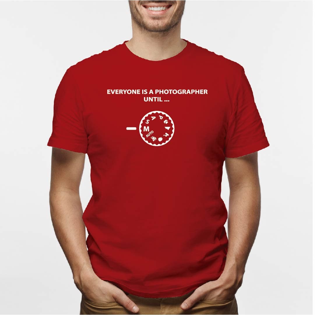 Camisa estampada para hombre tipo T-shirt EVERYONE IS A PHOTOGRAPHER — foto 7