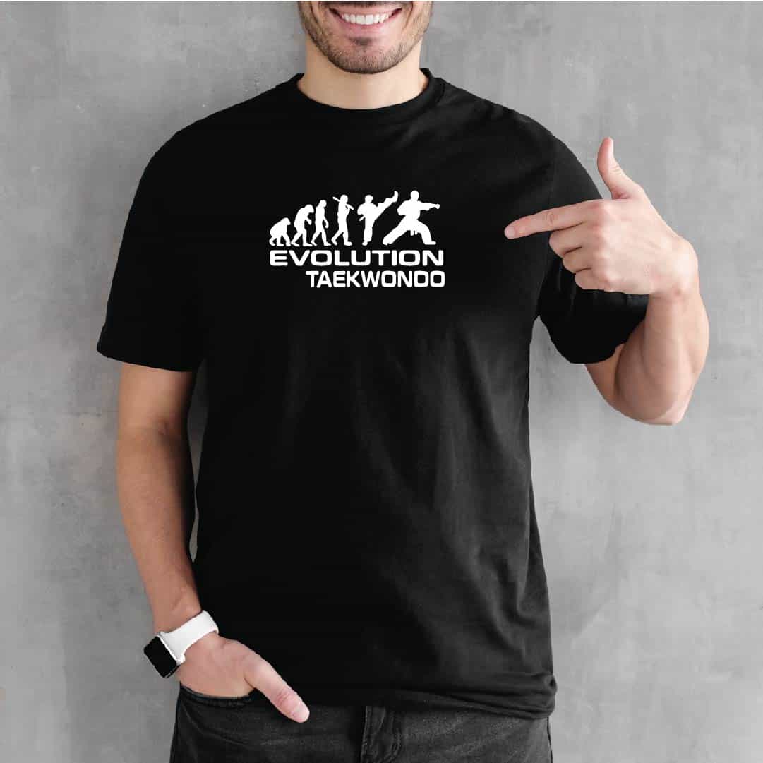 Camisa estampada para hombre tipo T-shirt EVOLUCION TAEKWONDO