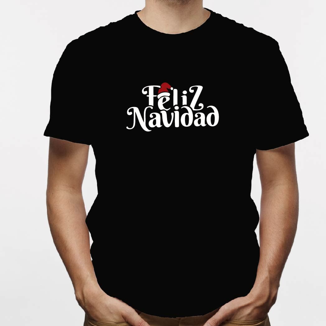 Camisa estampada para hombre tipo T-shirt (NAVIDAD) feliz navidad — foto 1