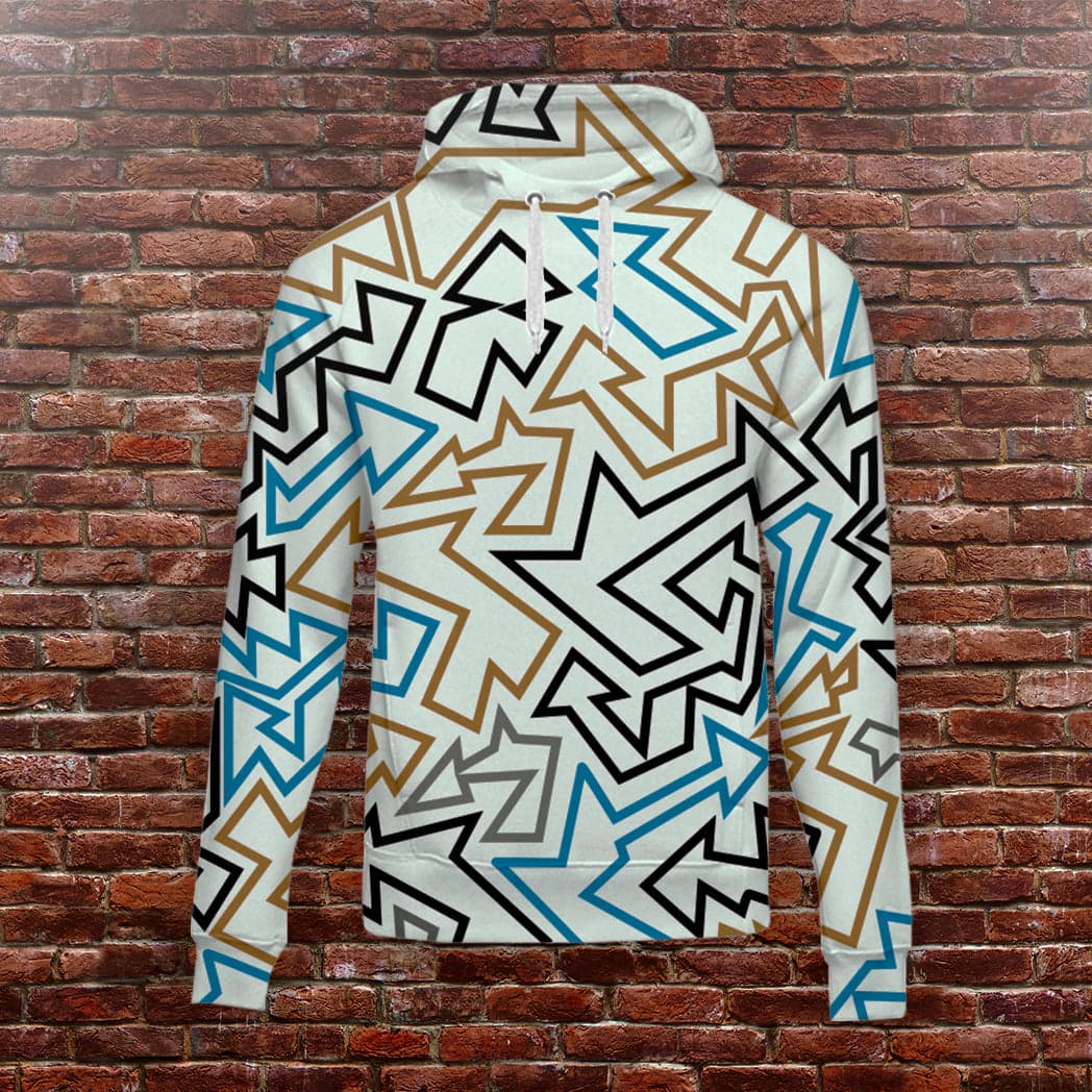 Buzo Estampado Sublimado FLECHAS BUZO BLANCO — foto 1