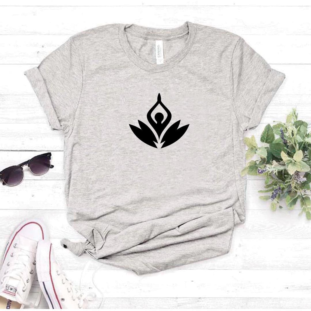 Camisa estampada tipo T- shirt Flor Yoga 2 — foto 8