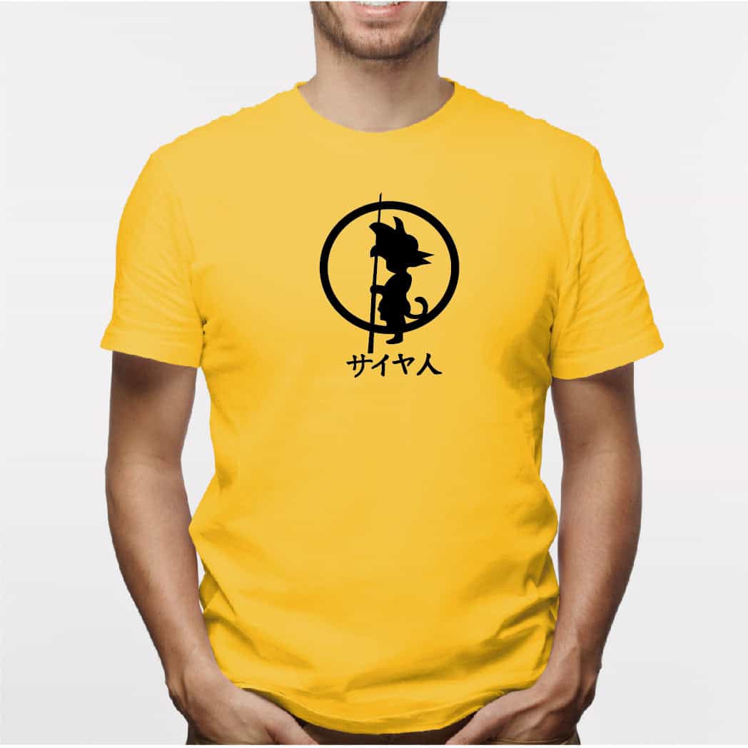 Camisa estampada para hombre tipo T-shirt Goku Nuevo Circulo