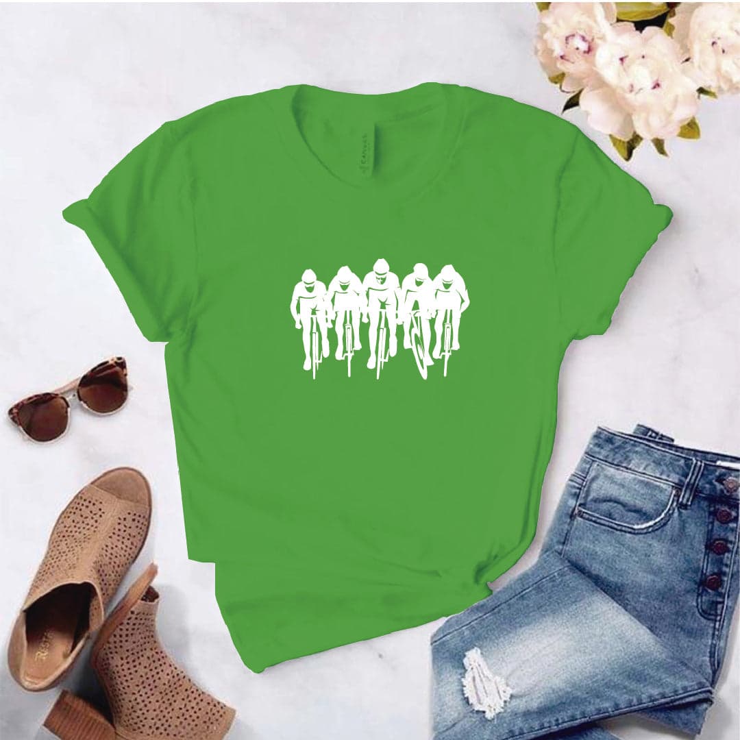 Camisa estampada tipo T-shirt CICLISTA GRUPO CICLISTA DE FRENTE — foto 5