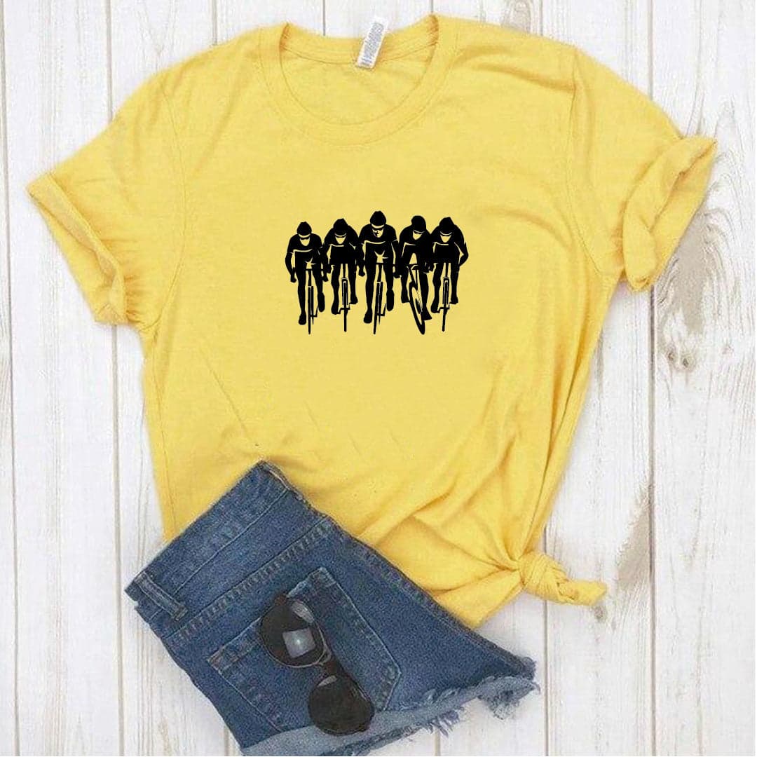 Camisa estampada tipo T-shirt CICLISTA GRUPO CICLISTA DE FRENTE — foto 3