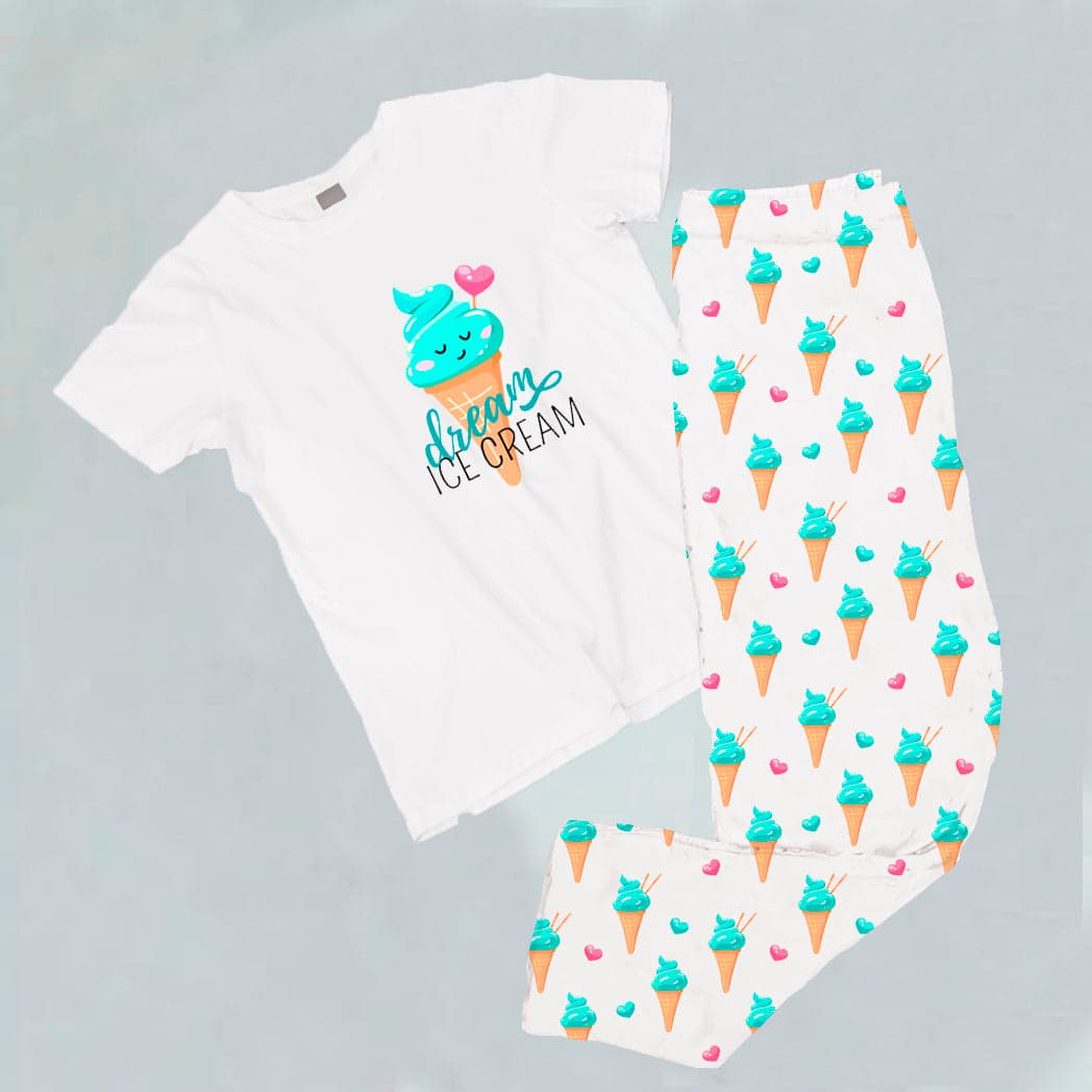 Pijama estampada de pantalón Largo Helado — foto 1