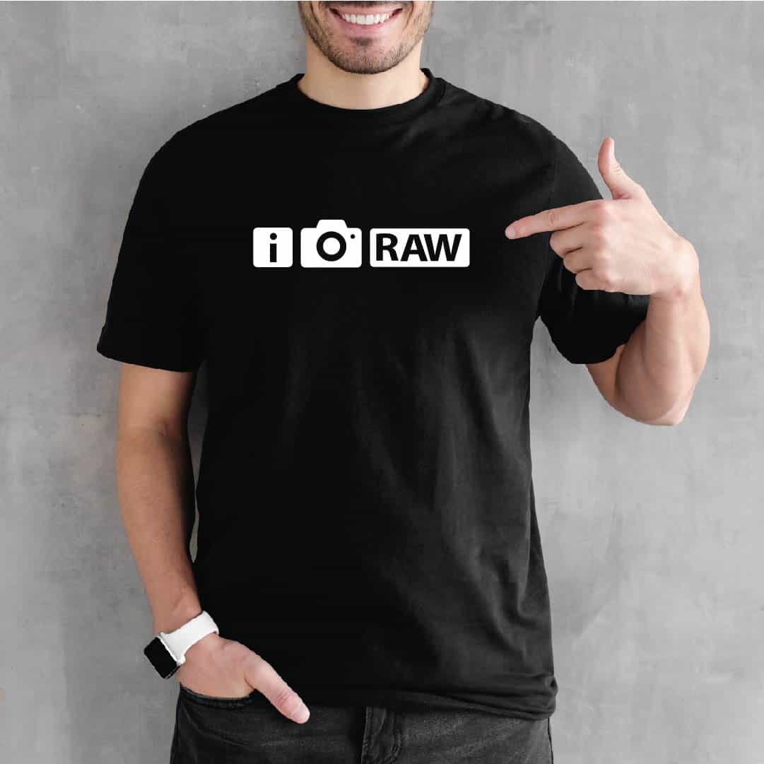 Camisa estampada para hombre tipo T-shirt I LOVE CAMARA