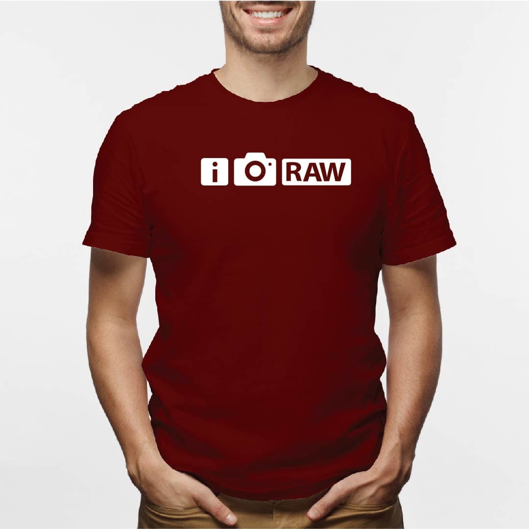 Camisa estampada para hombre tipo T-shirt I LOVE CAMARA — foto 4