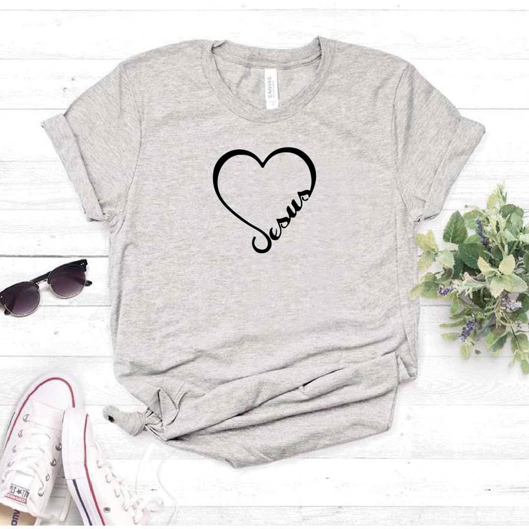 Camisa estampada tipo T- shirt JESUS CORAZÓN — foto 2