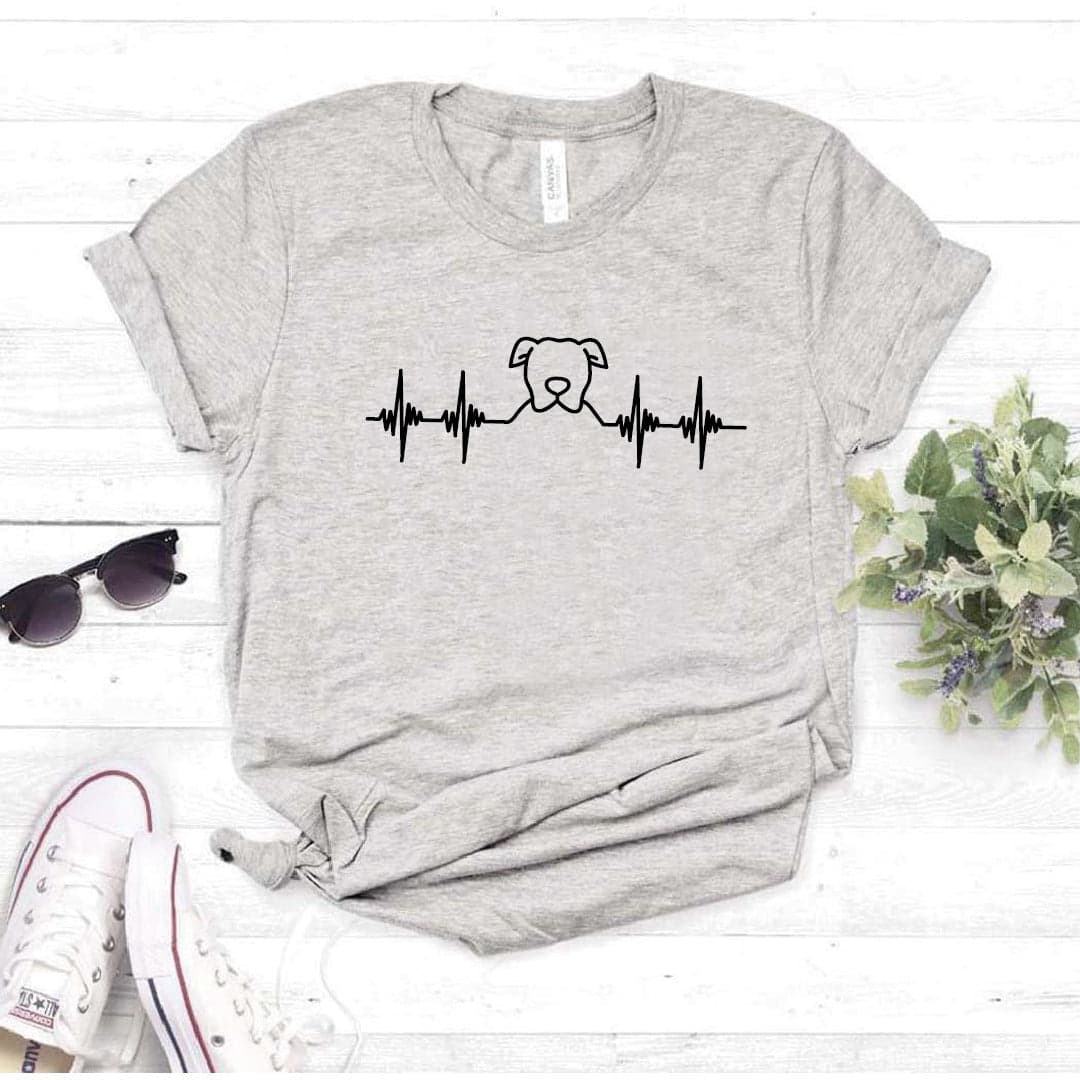 Camisa estampada tipo T- shirt Linea de vida perro — foto 7
