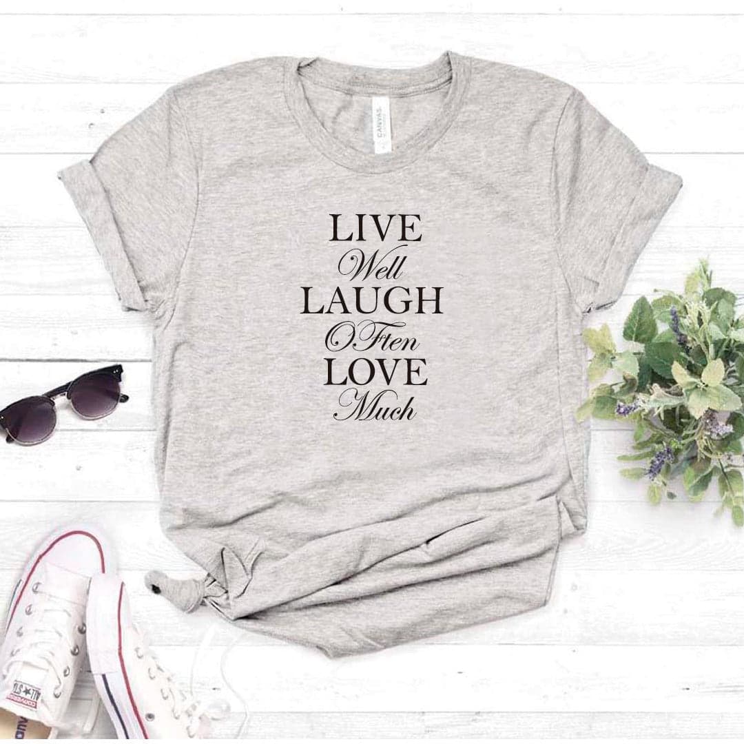 Camisa estampada tipo T- shirt live well — foto 6