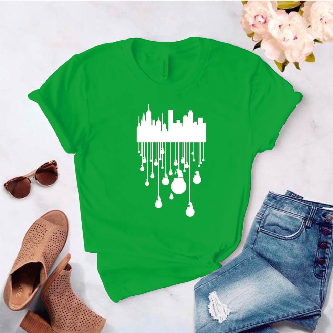 Camisetas estampada tipo T-shirt LUCES — foto 5