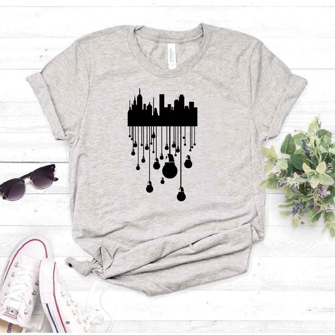 Camisetas estampada tipo T-shirt LUCES — foto 8