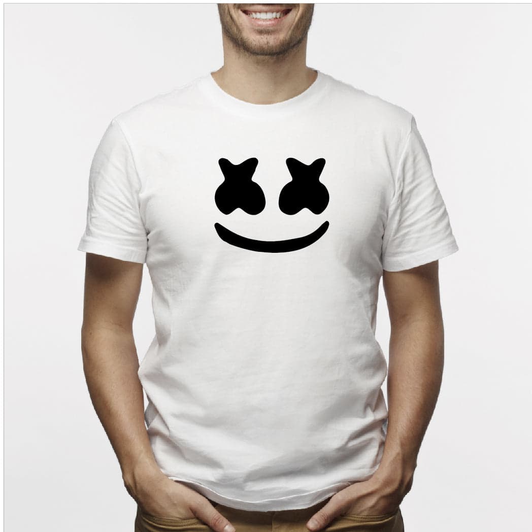 Camisa estampada para hombre tipo T-shirt MARSHMELLOW — foto 1