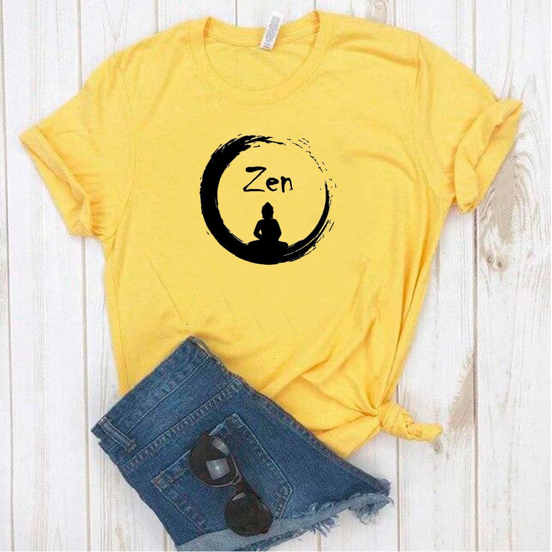 Camisa estampada tipo T- shirt Zen Buda — foto 2