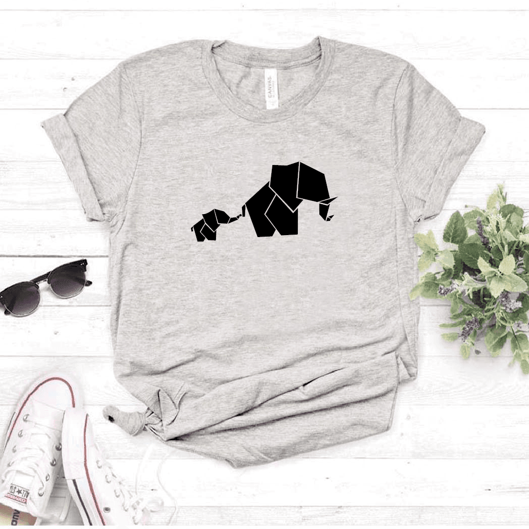 Camiseta estampada tipo T- shirt ELEFANTE CRIA — foto 8