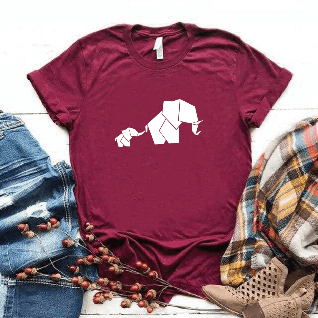 Camiseta estampada tipo T- shirt ELEFANTE CRIA — foto 2