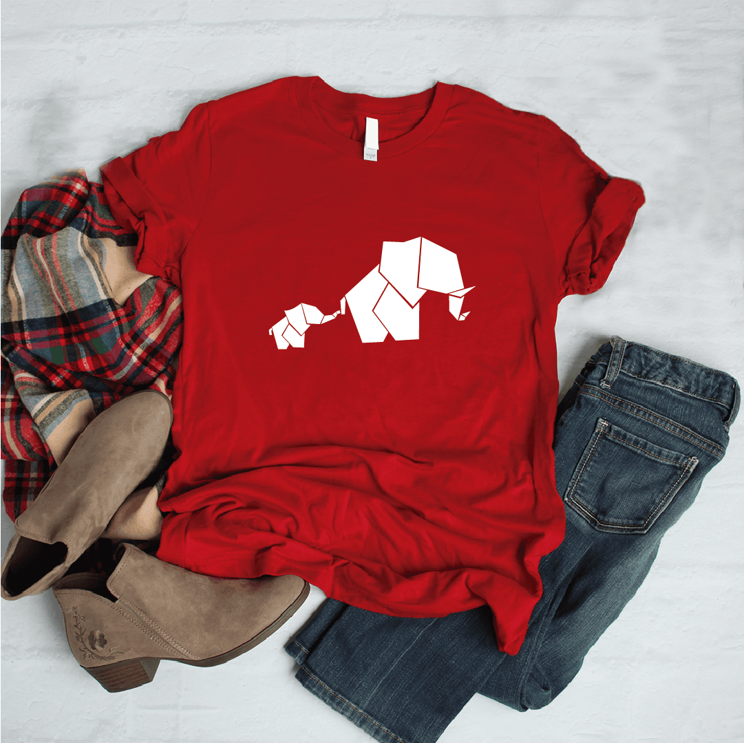 Camiseta estampada tipo T- shirt ELEFANTE CRIA — foto 5