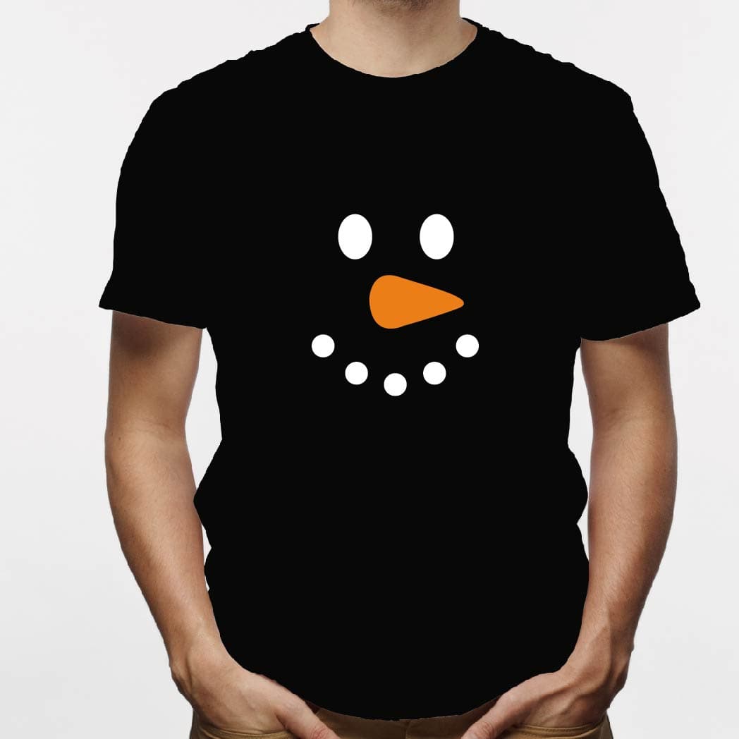 Camisa estampada para hombre tipo T-shirt (NAVIDAD) muñeco de nieve — foto 6