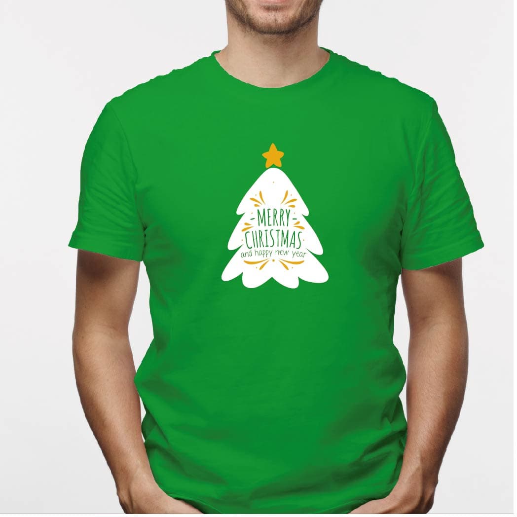 Camisa estampada para hombre tipo T-shirt (NAVIDAD) navidad arbolito — foto 6