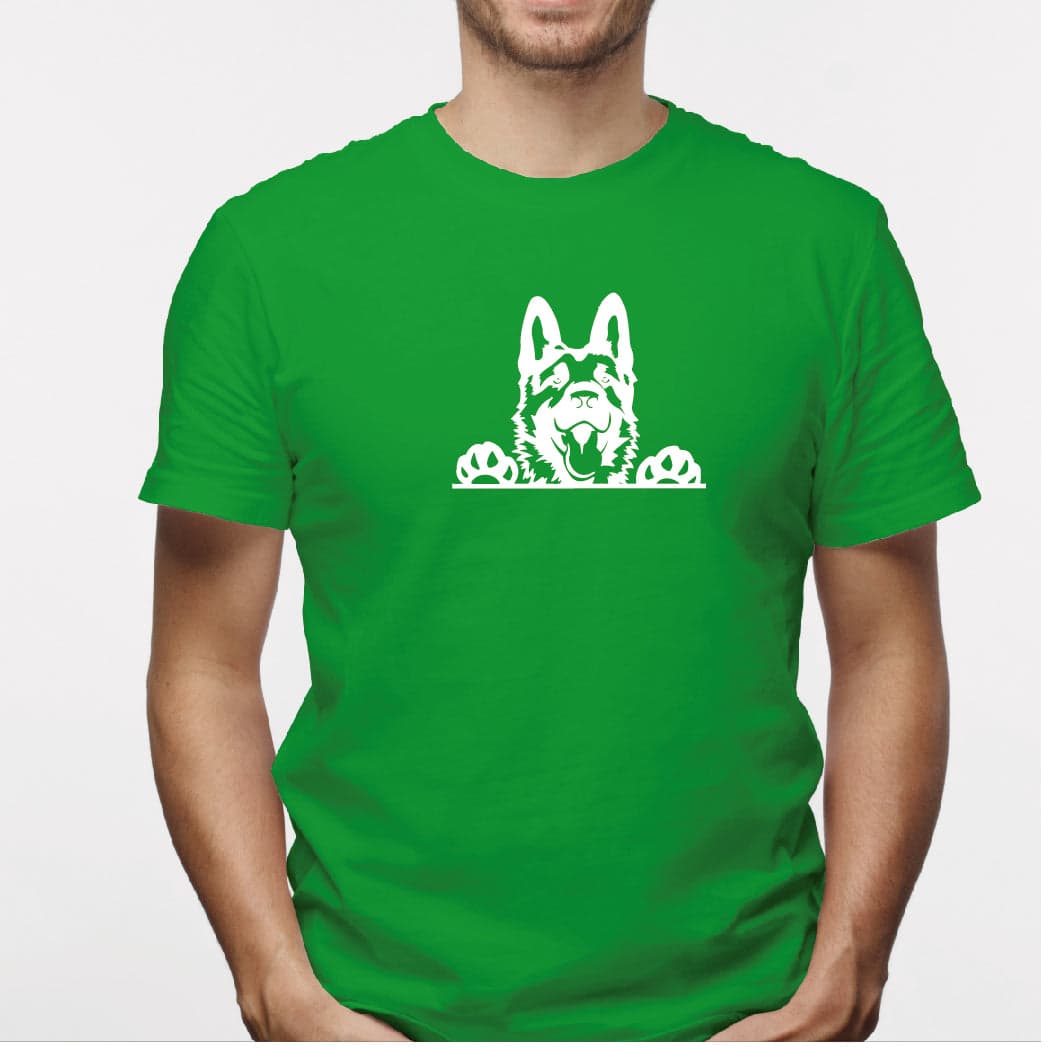 Camisa estampada para hombre tipo T-shirt Pastor Alemán — foto 5