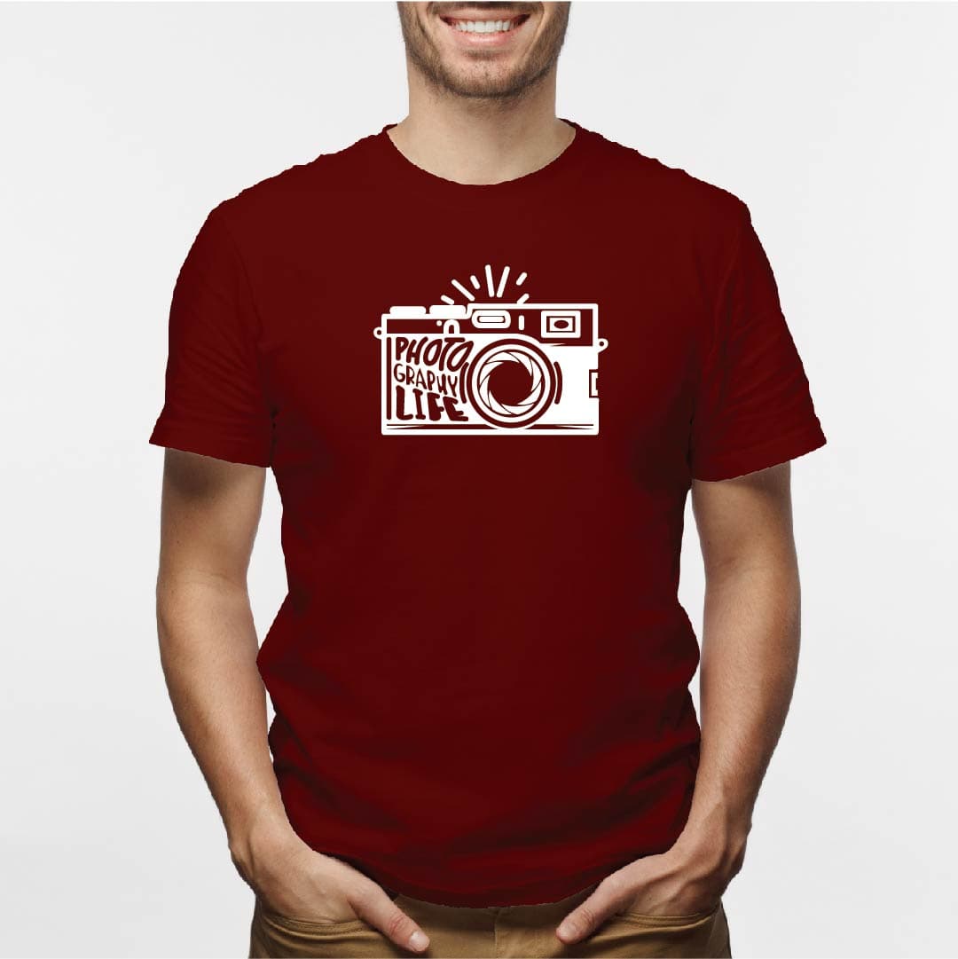 Camisa estampada tipo T- shirt PHOTOGRAPHY LIFE (HOMBRE) — foto 4