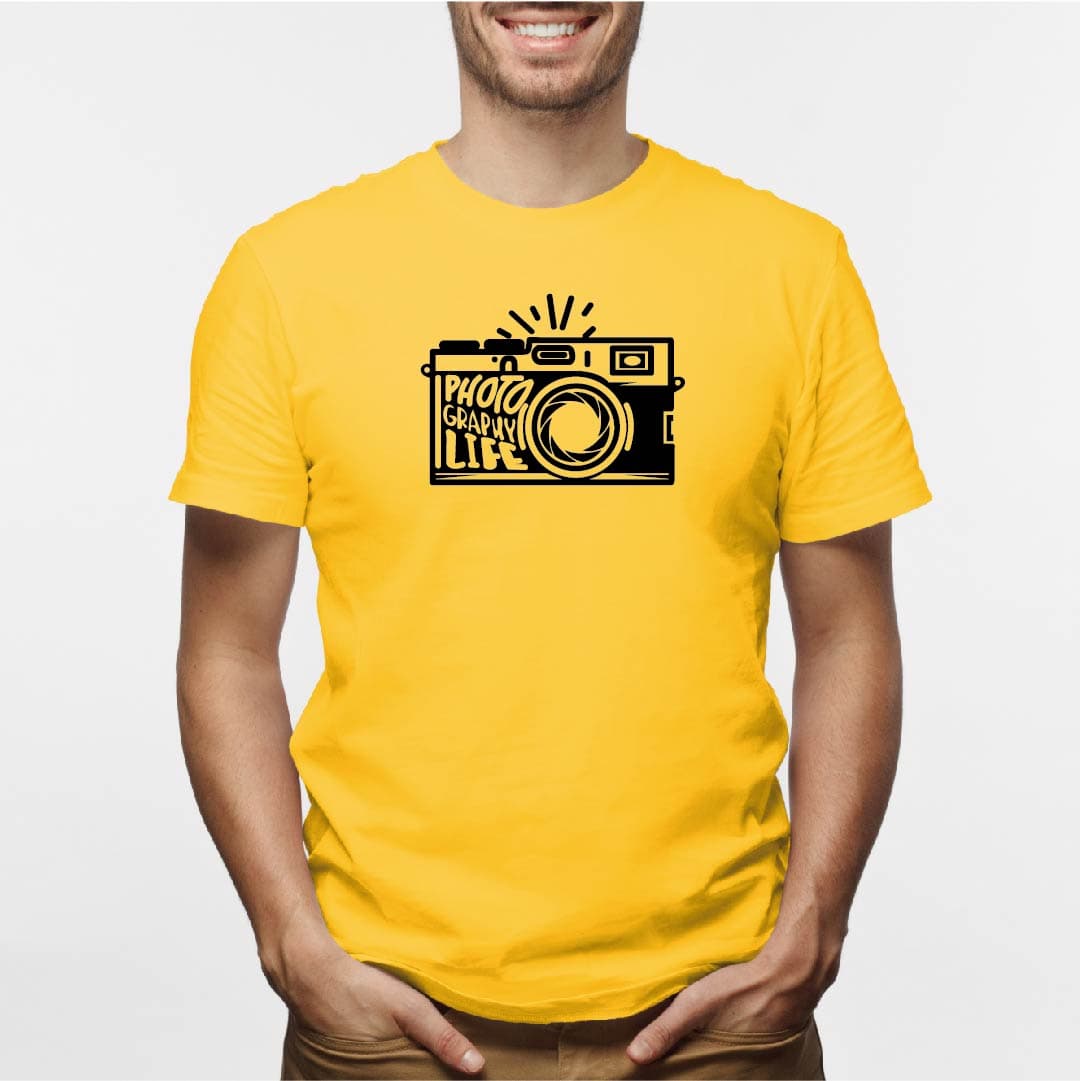 Camisa estampada tipo T- shirt PHOTOGRAPHY LIFE (HOMBRE) — foto 7