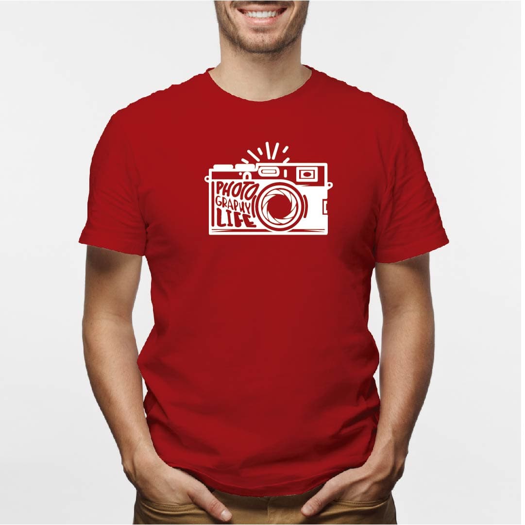 Camisa estampada tipo T- shirt PHOTOGRAPHY LIFE (HOMBRE) — foto 2