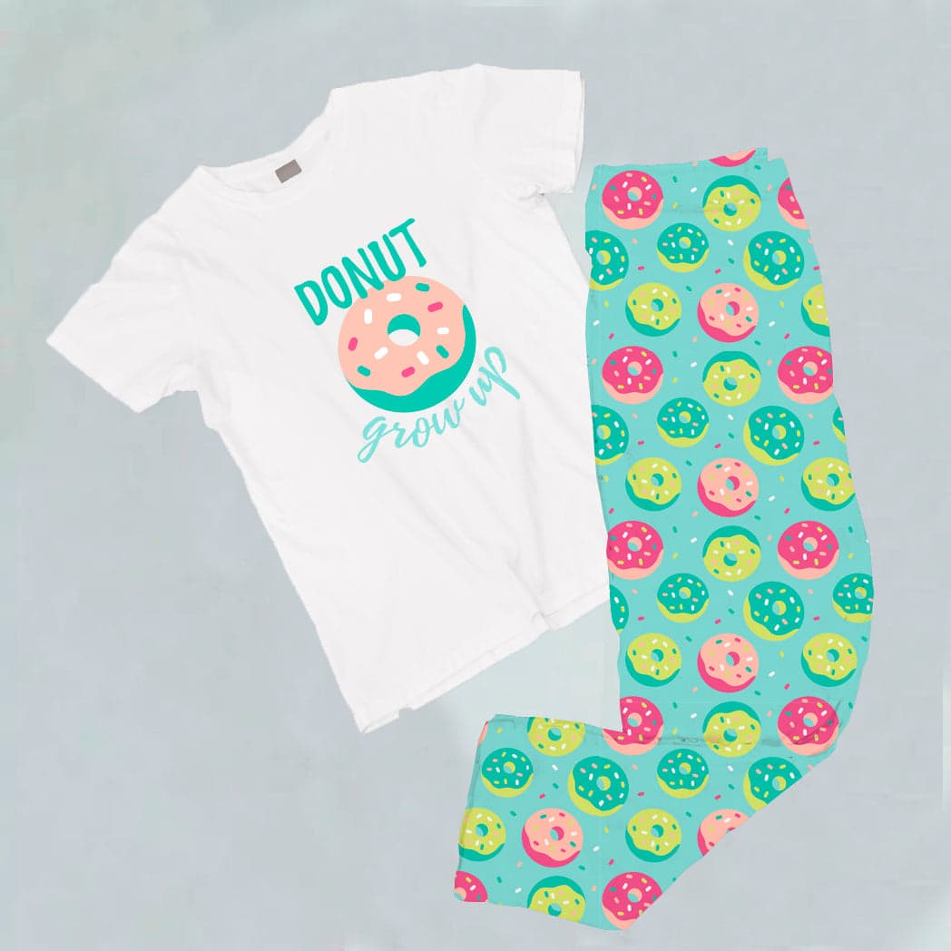 Pijama estampada de pantalón Largo Donut Grow Up — foto 1