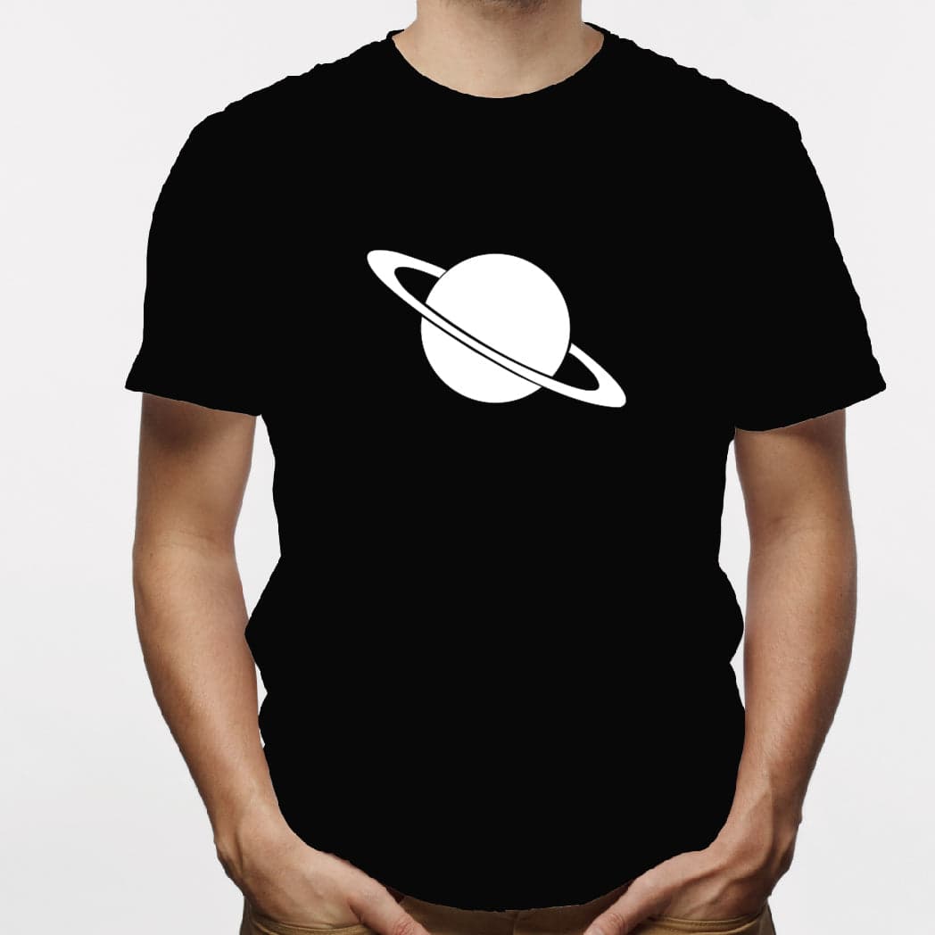 Camisa estampada para hombre tipo T-shirt Saturno — foto 1