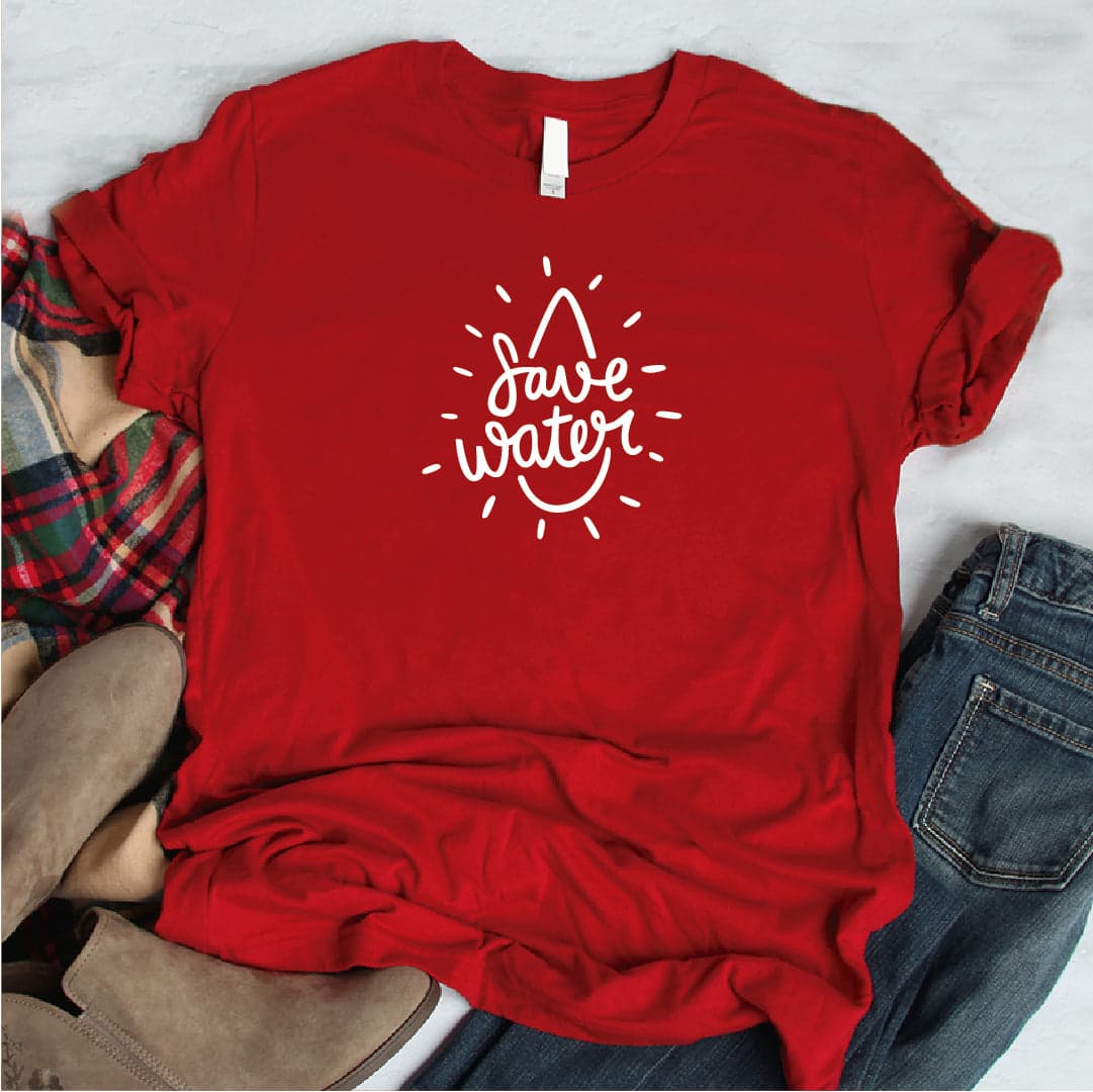 Camisa estampada tipo T- shirt Save Water — foto 6