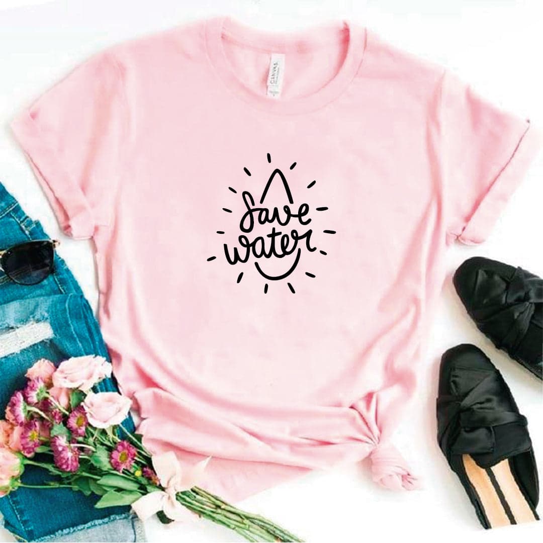 Camisa estampada tipo T- shirt Save Water — foto 7