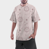 Camiseta Oversize 'Geometría Estelar'