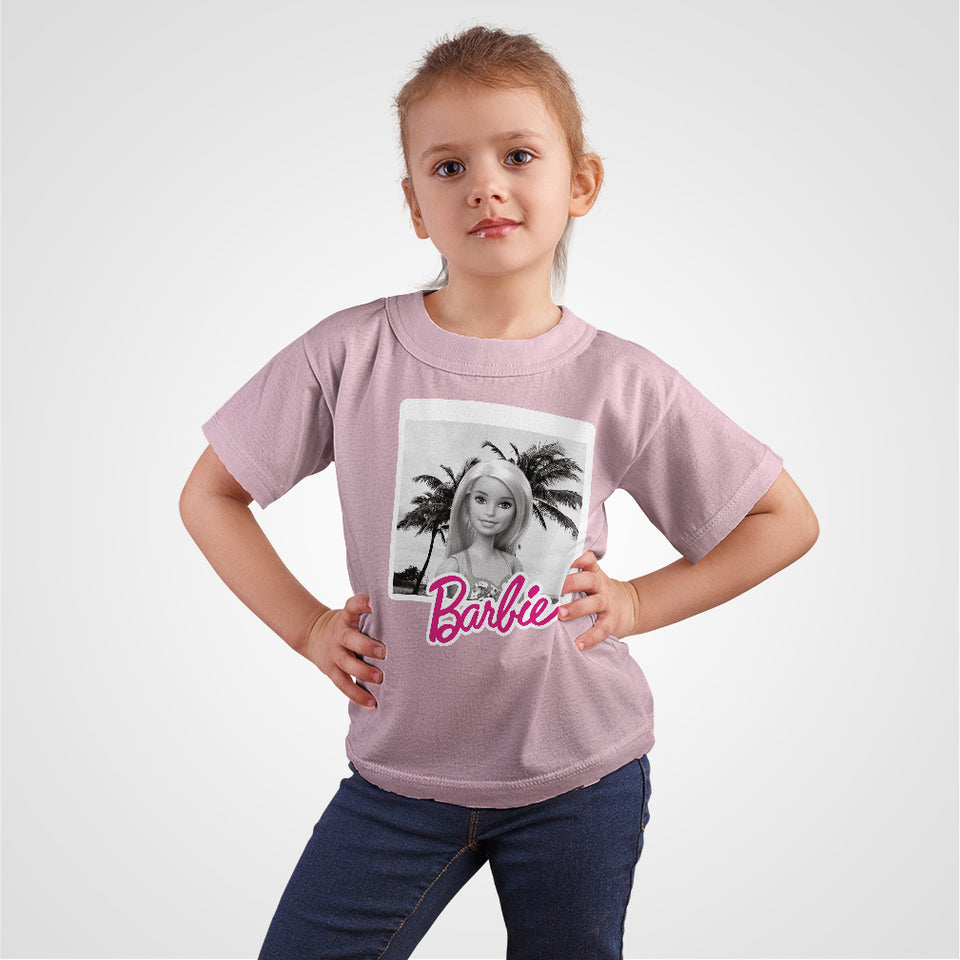 Camisetas Barbie fotografia blanco y negro: Moda Retro en Algodón 100% Estampado