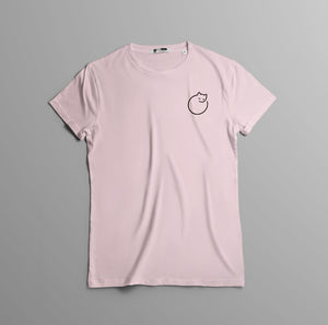 Camisa estampada  tipo T-shirt GATO BOLSILLO ENROSCADO