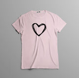 Camiseta estampada T-shirt Corazón Grande