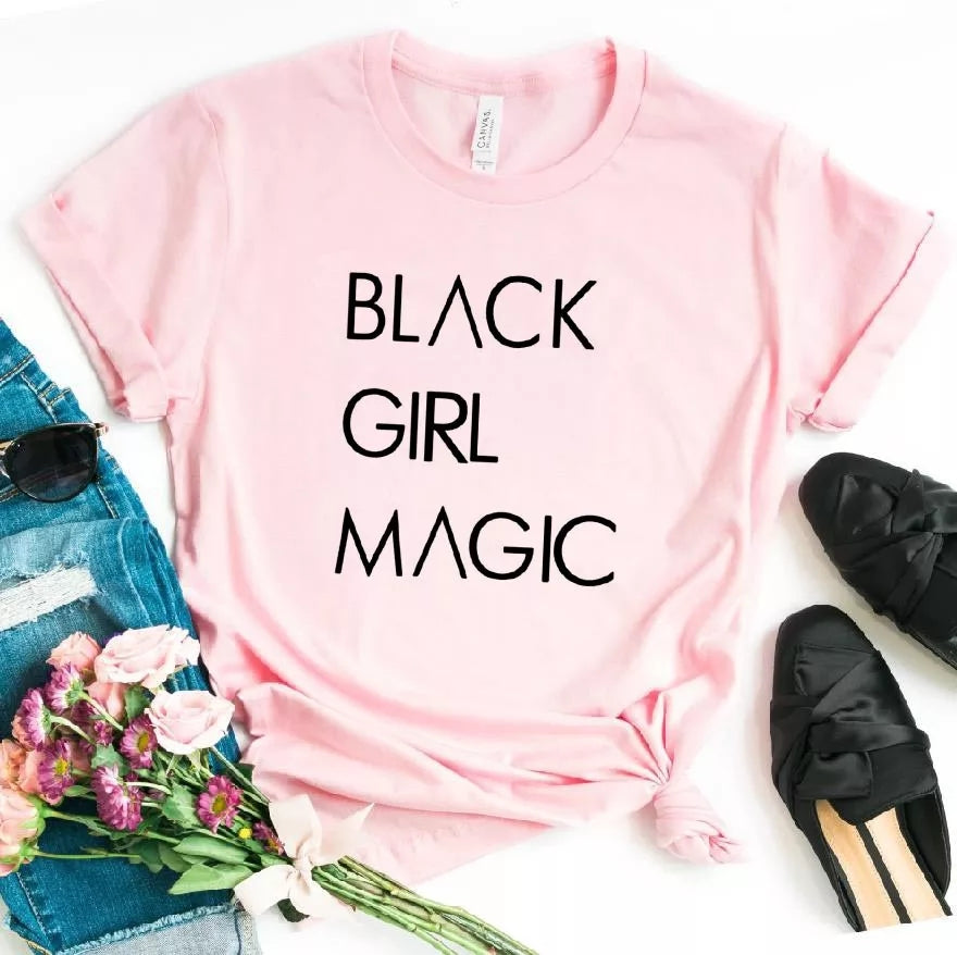Camiseta estampada T-shirt Black Girl Magic