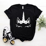 Camisa estampada tipo T-shirt Unicornio