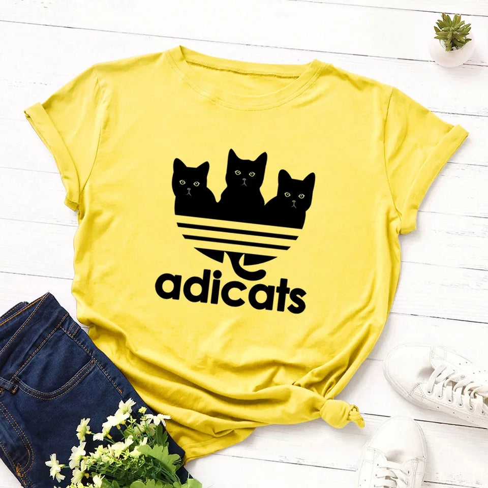 Camisa estampada tipo T- shirt Adicats