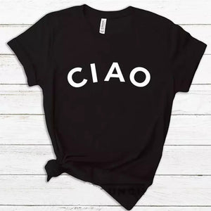 Camiseta estampada T-shirt CIAO