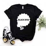 Camiseta estampada tipo T-shirt Black Diva