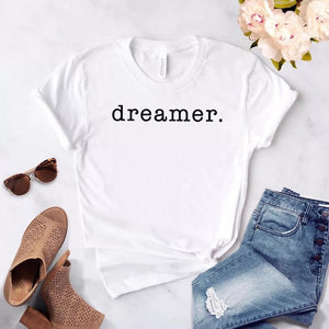 Camiseta estampada tipo T- shirt DREAMER