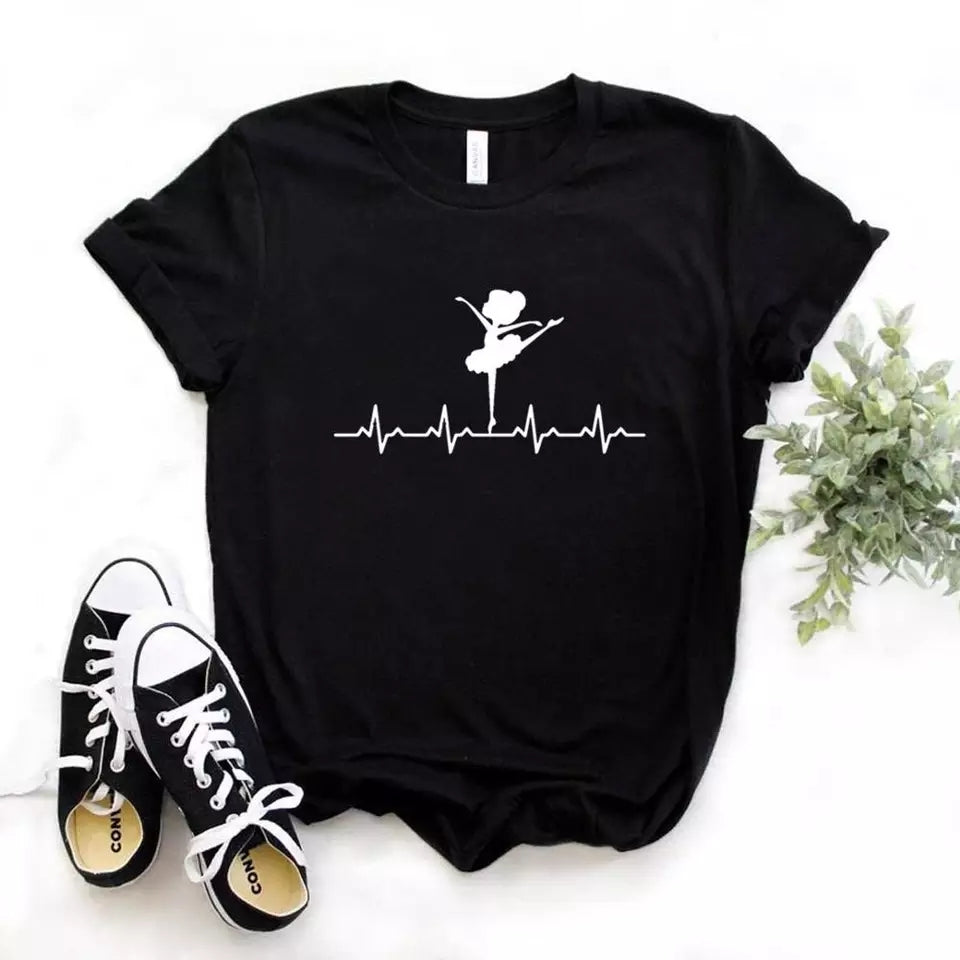 Camiseta estampada tipo T-shirt Pulso Bailarina De Ballet