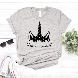 Camisa estampada tipo T-shirt Unicornio