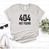 Camisa estampada  tipo T-shirt  404 no found