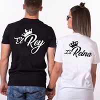 Camiseta estampada T-shirt El rey / Reina