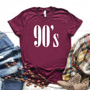 Camiseta estampada Tshirt  Dama los 90's