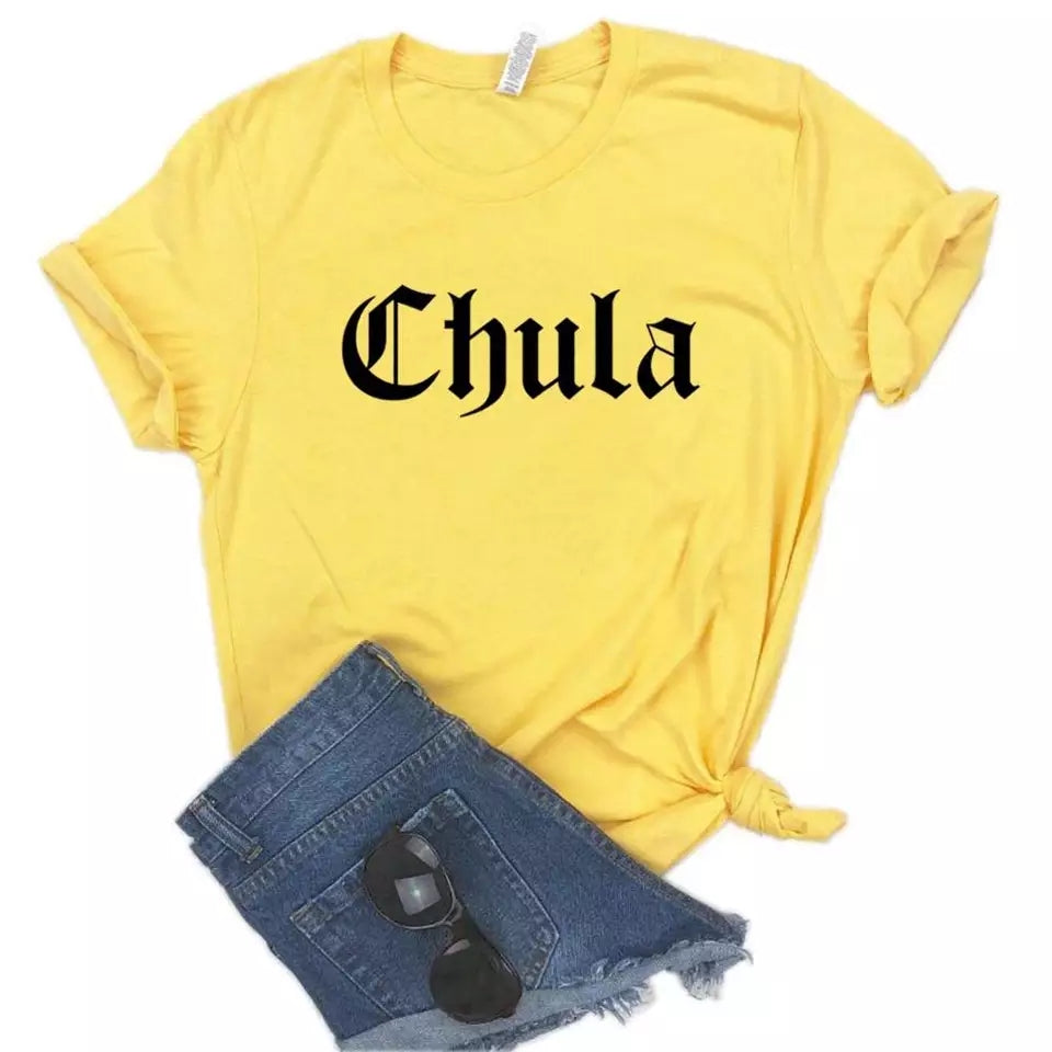 Camisa estampada tipo T-shirt Chula