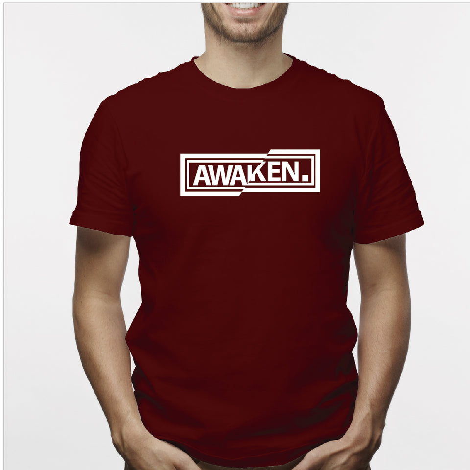 Camisa estampada para hombre tipo T-Shirt Awaken