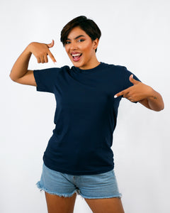 Camiseta tipo T-Shirt Azul Navy